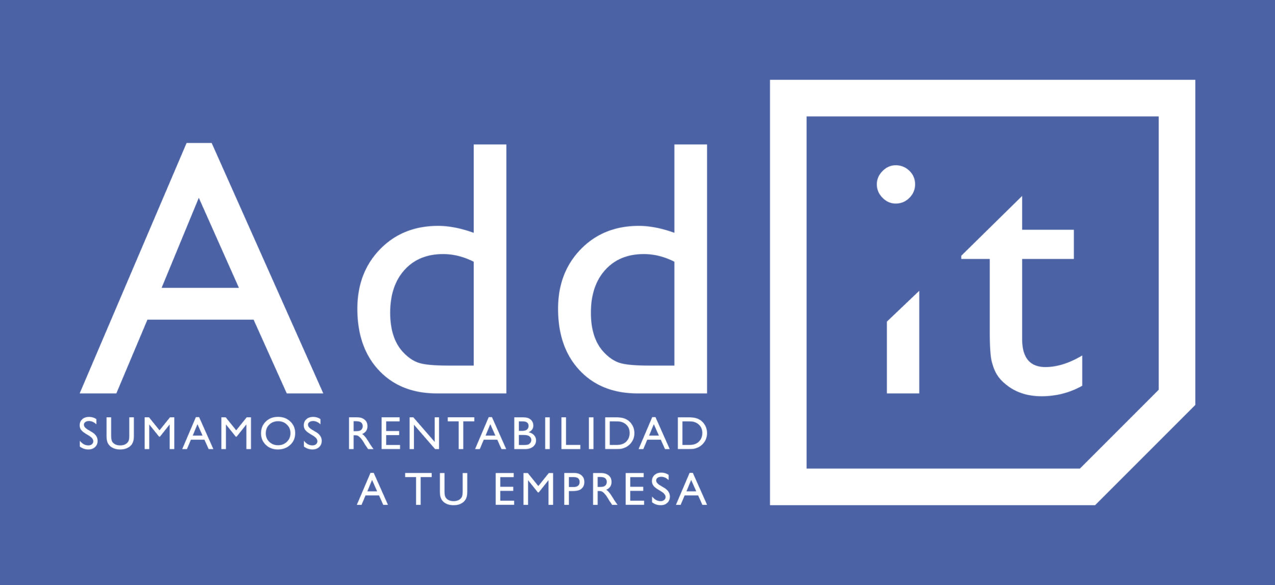 Addit - Logo color invertido